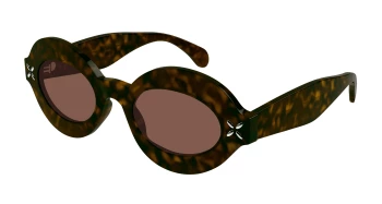 Azzedine Ala&Iuml;a AA0059S style-color Havana 003 / BROWN Lens