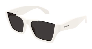 Azzedine Ala&Iuml;a AA0081S style-color White 002 / GREY Lens
