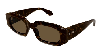 Azzedine Ala&Iuml;a AA0086S style-color Havana 002 / BROWN Lens