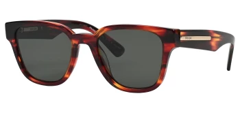 Prada PR A04S style-color 13O03R Havana Red / Green Polar Lens
