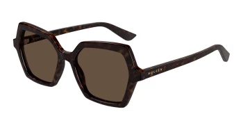 Alexander Mcqueen AM0537S style-color Havana 002 / BROWN Lens