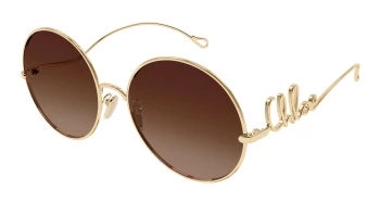 Chlo&eacute; CH0329S style-color Gold 002 / BROWN Lens