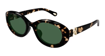 Chlo&eacute; CH0323SK style-color Havana 002 / GREEN Lens