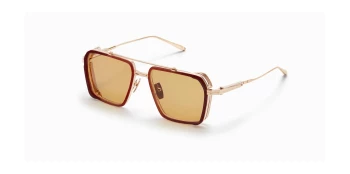 Akoni TIROS style-color Crystal Brown w/ Senape  AR / Anti-Reflective Lens