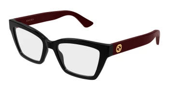 Gucci GG1715O style-color Black/BURGUNDY 011