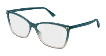 Gucci GG0025O style-color Grey/BLUE 019