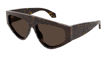 Azzedine Ala&Iuml;a AA0097S style-color Havana 002 / BROWN Lens