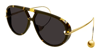 Bottega Veneta BV1273S style-color Havana/GOLD 005 / GREY Lens