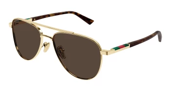 Gucci GG1962S style-color Gold/HAVANA 002 / BROWN Lens