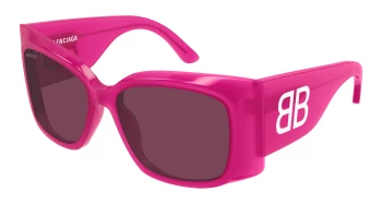 Balenciaga BB0443S style-color Fuchsia 005 / VIOLET Lens