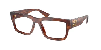 Miu Miu MU 02XV style-color 26E1O1 Striped Tobacco