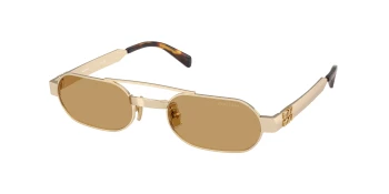 Miu Miu MU B52S style-color 22M10Y Ancient Gold / Brown Lens