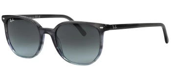 Ray-Ban RB2197 ELLIOT style-color 1391GK Striped Grey & Blue / Blue & Black Lens