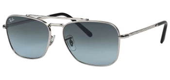 Ray-Ban RB3636 NEW CARAVAN style-color 003/3M Silver / Blue/Grey Lens