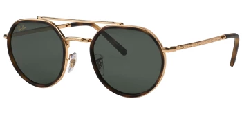 Ray-Ban RB3765 style-color 919631 Legend Gold / Green Lens