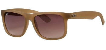 Ray-Ban RB4165 JUSTIN style-color 681413 Rubber Beige / Gradient Brown Lens