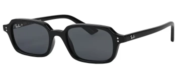 Ray-Ban RB4455 ZURI 0RB4455 style-color 667781 Black / Dark Grey Polar Lens