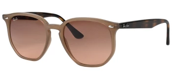 Ray-Ban RB4306 style-color 678846 Turtledove / Pink Gradient Grey Lens