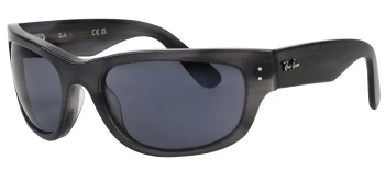 Ray-Ban RB2289 MEGA BALORAMA 0RB2289 style-color 1404R5 Striped Gray / Blue Lens