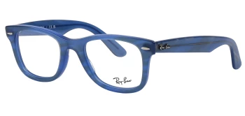 Ray-Ban RX4340V WAYFARER style-color 8384 Photo Striped Blue