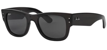 Ray-Ban RB0840S MEGA WAYFARER style-color 1406B1 Transparent Black / Dark Grey Lens