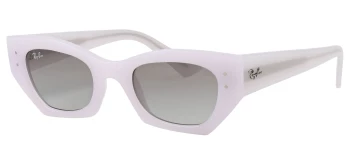 Ray-Ban RB4430 ZENA 0RB4430 style-color 675911 White Snow / Grey Lens