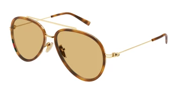 Gucci GG1981S style-color Havana/GOLD 002 / ORANGE Lens