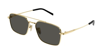 Gucci GG1957SA ASIAN FIT style-color Gold 001 / GREY Lens