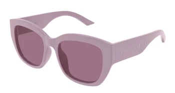 Alexander Mcqueen AM0451SA ASIAN FIT style-color Pink 003 / RED Lens