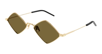 Saint Laurent SL 302 LISA style-color Gold 011 / BROWN Lens