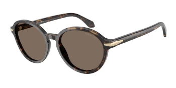 Giorgio Armani AR8237 style-color 623573 Havana Beige / Brown Lens