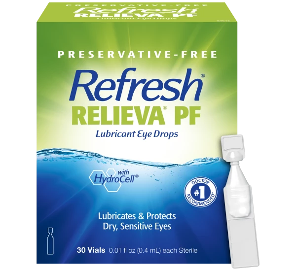 Refresh RELIEVA PF Preservative-Free Tears, 30 count vials (0.04mL)