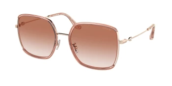 Coach HC7139BD C8000 0HC7139BD style-color 940813 Rose Gold / Pink Glitter / Pink Gradient Lens