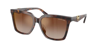 Michael Kors MK2256U MENAGGIO 0MK2256U style-color 4031AO Luggage Tortoise / Brown Gradient Mirror Red Lens