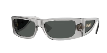 Versace VE4482 style-color 530587 Grigio Transparent / Dark Grey Lens