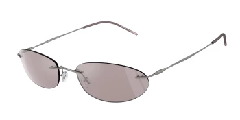 Giorgio Armani AR1508M style-color 3003AK Matte Gunmetal / Violet Mirror Flash Silver Lens