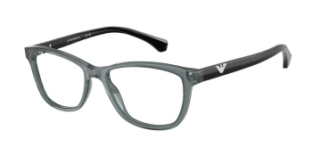 Emporio Armani EA3099 style-color 6364 Shiny Transparent Grey