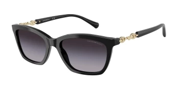 Emporio Armani EA4238 style-color 50178G Shiny Black / Grey Gradient Lens