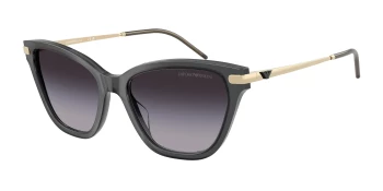 Emporio Armani EA4251 style-color 62628G Shiny Opal Black / Grey Gradient Lens