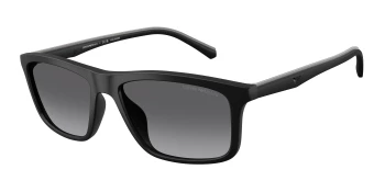 Emporio Armani EA4257U style-color 500181 Matte Black / Grey Gradient Polarized Lens