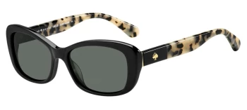 Kate Spade Claretta/P/S style-color Black Havana 0WR7 / Gray Pz M9 Lens