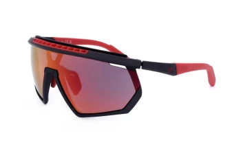 Adidas Sport SP0029-H style-color Matte Black 02L / BORDEAUX Lens