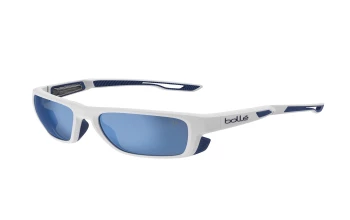 Boll&eacute; AIRDRIFT style-color 2624 White Matte Navy / Volt+ Offshore Polarized Lens