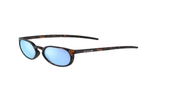 Boll&eacute; MERIT style-color 1036 Dark Tortoise Matte / Sky Blue Polarized Lens