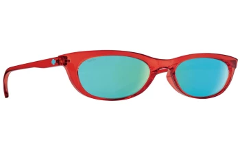 Spy BOUNDLESS style-color 1175 Translucent Red / Bronze with Light Blue spectra Mirror Lens
