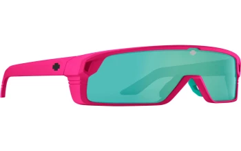Spy MONOLITH style-color 407 Neon Pink Matte / Happy Bronze with Light Green Spectra Mirror Lens