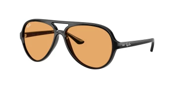 Ray-Ban RB4125 CATS 5000 style-color 601/33 Black / Orange Lens
