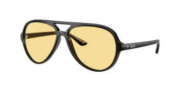 Ray-Ban RB4125 CATS 5000 style-color 601/R6 Black / Yellow Lens