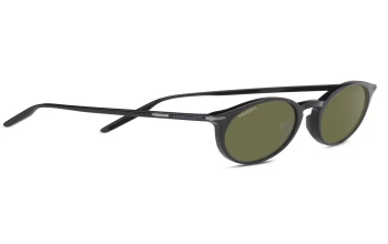Serengeti LEONORA style-color 547 Shiny Black / Mineral Polarized 555nm Cat 3 to 3 Lens