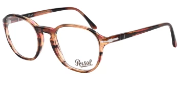 Persol PO3343V style-color 1209 Striped Bordeaux
